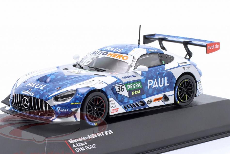 1:43 MERCEDES-BENZ-AMG GT3 №36 DTM  Arjun Maini  (2022) - HRT-I-AMG-22-4336-DTM