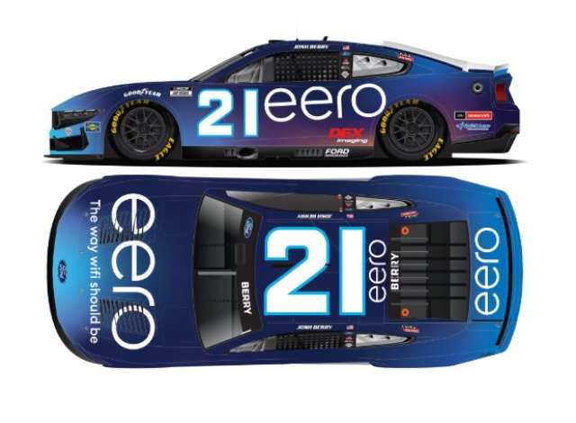 1:64 Ford Mustang #21 Josh Berry *eero*, various 2025 - C212565EERJP