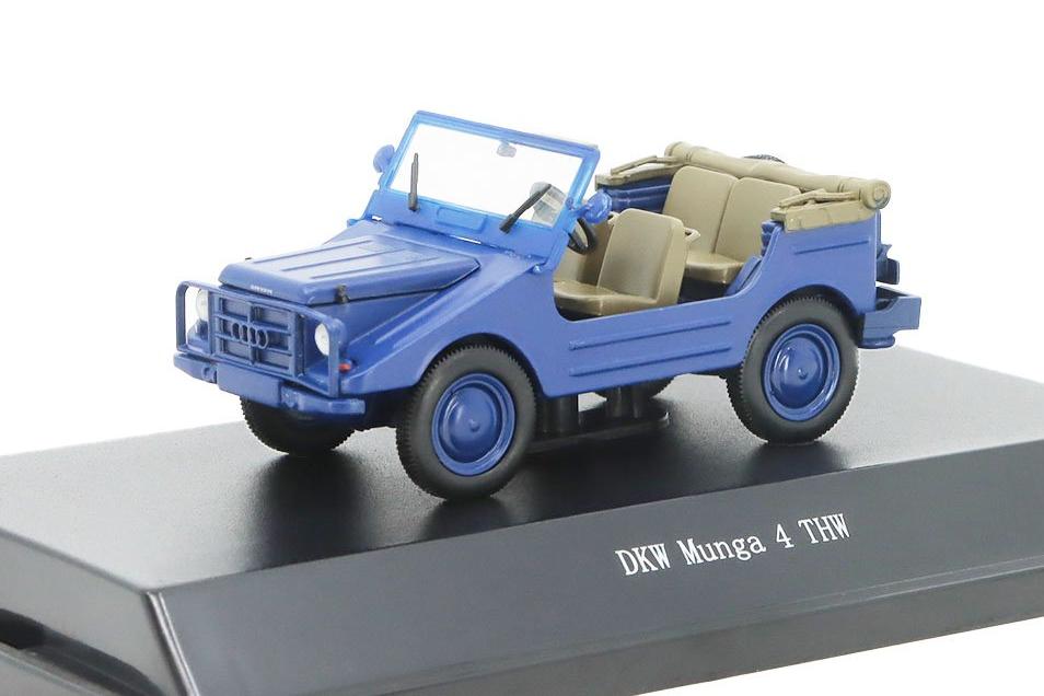 1:43 DKW Munga 4 THW, dark blue - 50983
