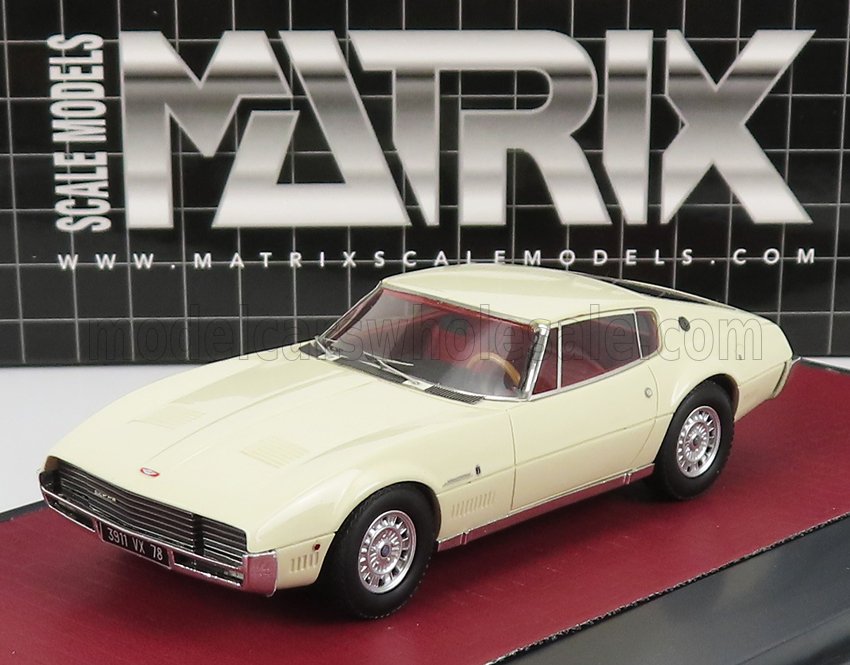 1:43 JENSEN Nova Vignale (1967), white - MX41002-162