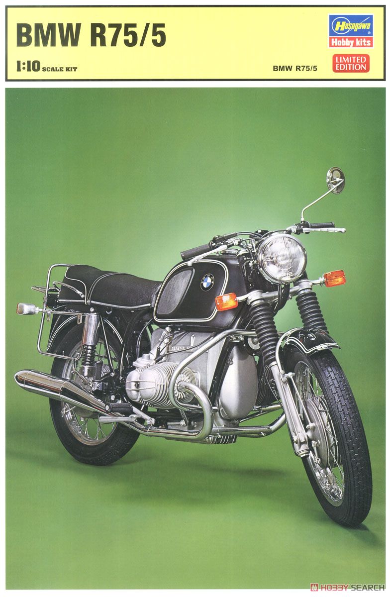 1:10 Сборная модель Мотоцикл BMW R75/5 (Limited Edition) - 52174