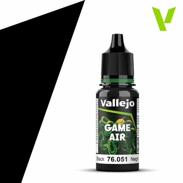Краска акриловая Game Air Черный / Black, 18мл - 76051