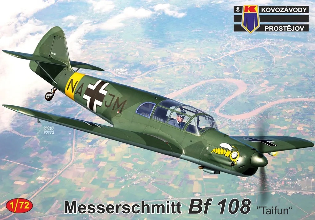 1:72 Сборная модель Messerschmitt Bf 108 'Taifun' - KPM0481