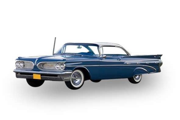 1:18 PONTIAC Bonneville Hard Top (1959), blue - 5177