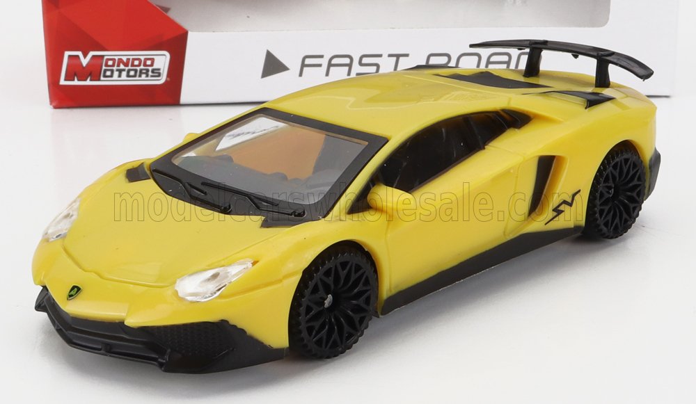1:43 LAMBORGHINI Aventador Sv Superveloce (2018), Yellow - MM53190-168775