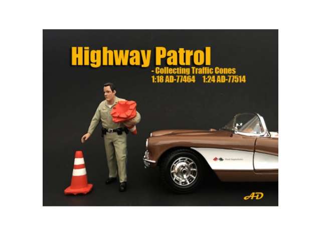 1:24 Police Series Highway Patrol Figure II - AD77514