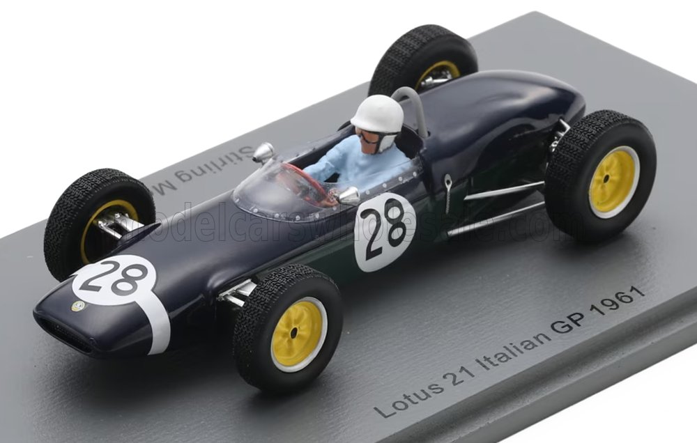 1:43 LOTUS F1 21 №28 Italy Gp Stirling Moss (1961), Green - S7279