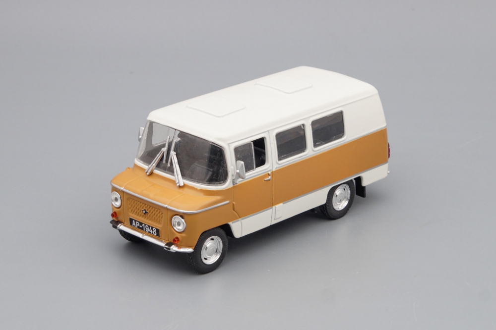 1:43 NYSA 521, Автолегенды СССР 162, белый / бежевый - AL162