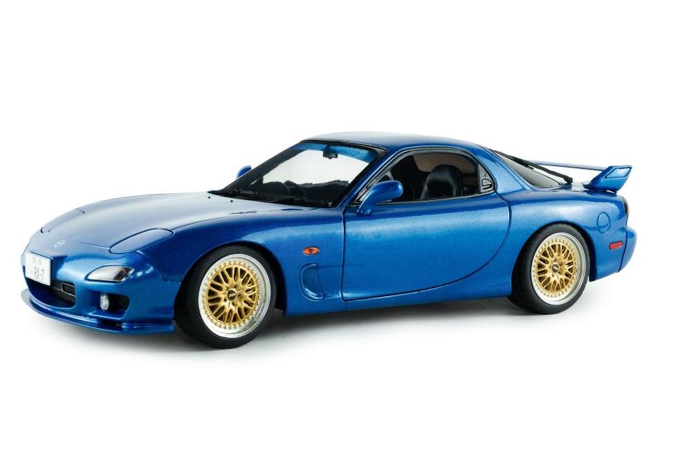 1:18 MAZDA RX-7 (FD3S) Coupe (1999), blue - S1810611