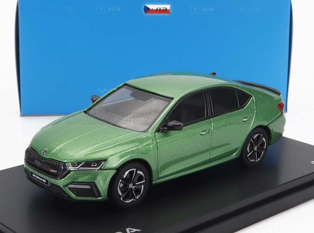 1:43 SKODA Octavia Iv Rs (2020), Green Met - 037QK