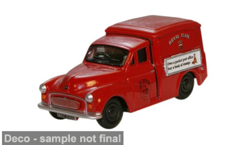 1:76 MORRIS Minor 1000, Royal Mail, red - 76MM015