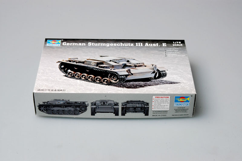 1:72 Сборная модель Немецкая САУ Sturmgeschütz III Ausf. E - 07258