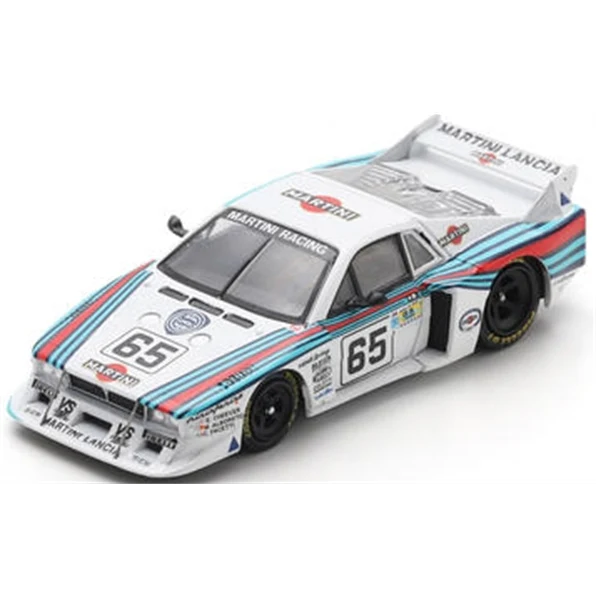 1:64 LANCIA Beta Montecarlo Turbo №65 24h Le Mans  E. /Cheever/M. Alboreto/C. Facetti (1981), white / red / blue - 64S154