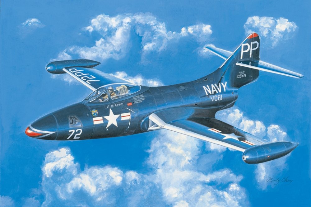 1:72 Сборная модель Самолет F9F-2P Panther - 87249