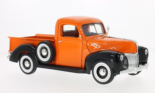 1:18 FORD Pick-Up (1940), orange / black - MOM73170ORANGE/BLACK
