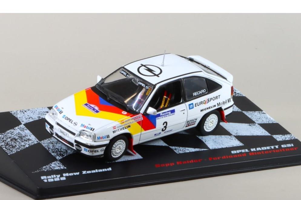 1:43 OPEL Kadet GSI №3 Rallye New Zealand S.Haider F.Hinterleitner (1988) - DEAZAV86