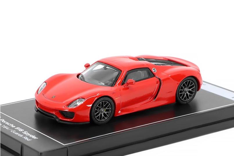 1:64 PORSCHE 918 Spyder Hypercar League Collection, red - KTH17