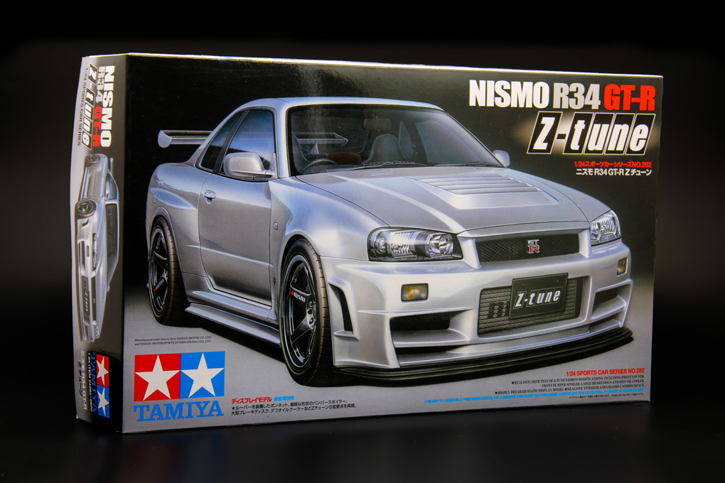 1:24 Сборная модель Nissan Nismo R34 GT-R Z-tune - 24282