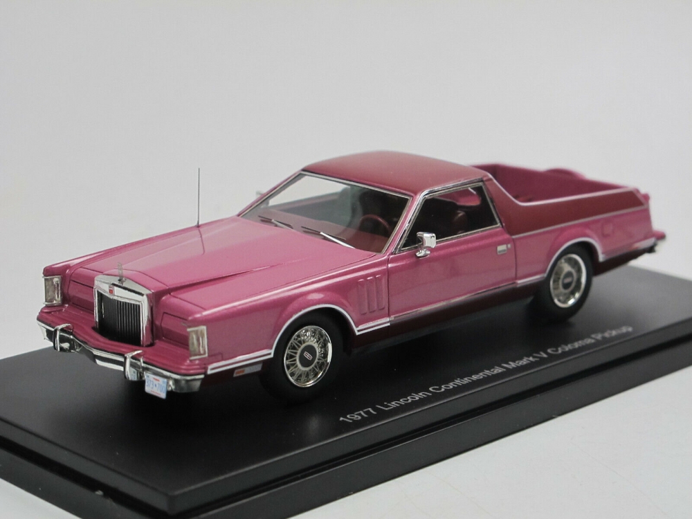 1:43 LINCOLN Continental Mark V Coloma PickUp (1977), purple mettalic - EMUS43012D
