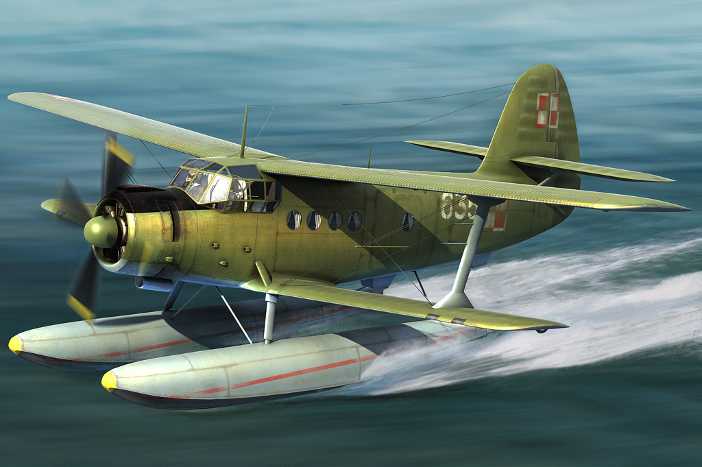 1:48 Сборная модель Самолет Antonov AN-2W Colt - 81706