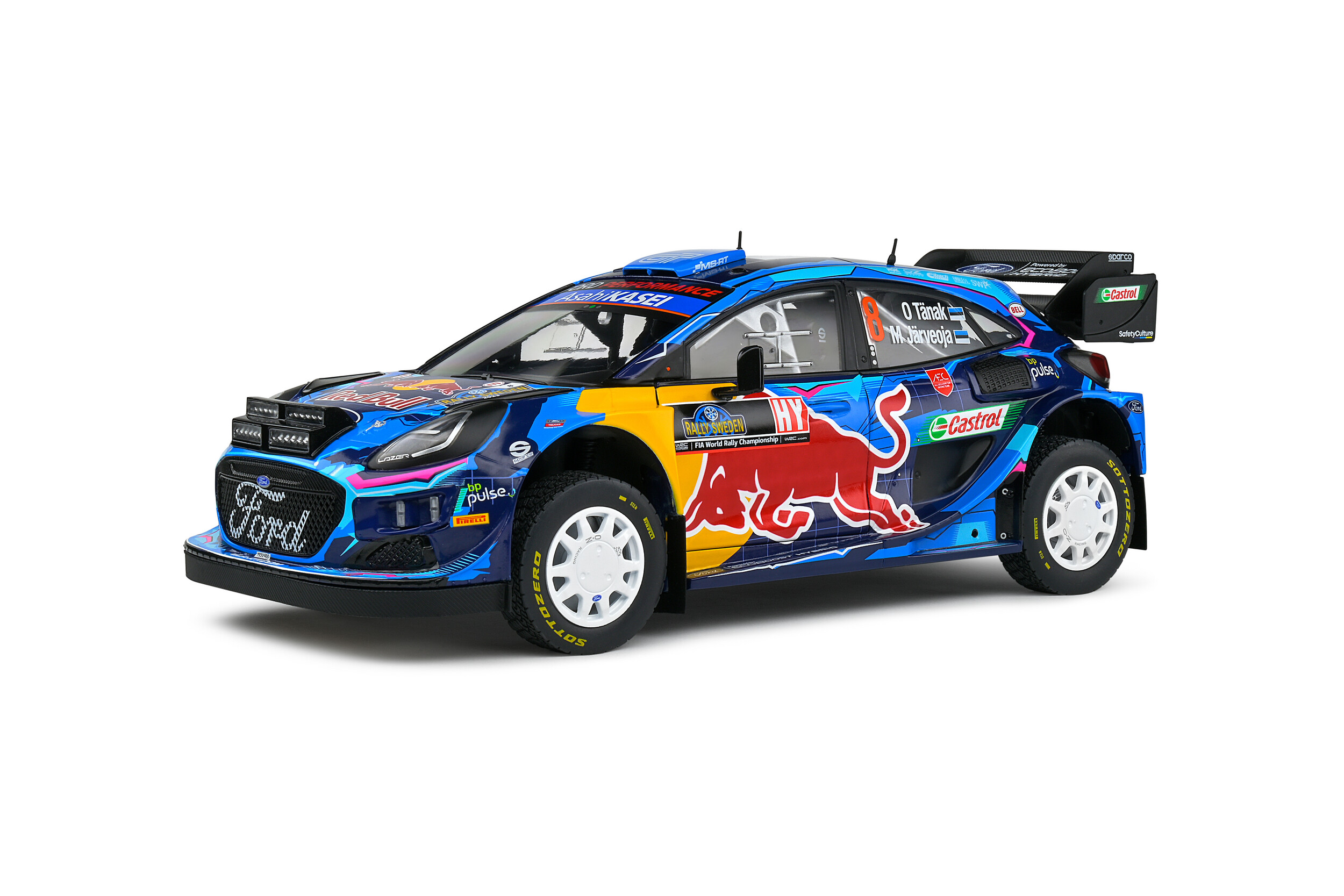 1:18 FORD Puma Rally 1 №8 Tänak Rallye Suede (2023) - S1809503