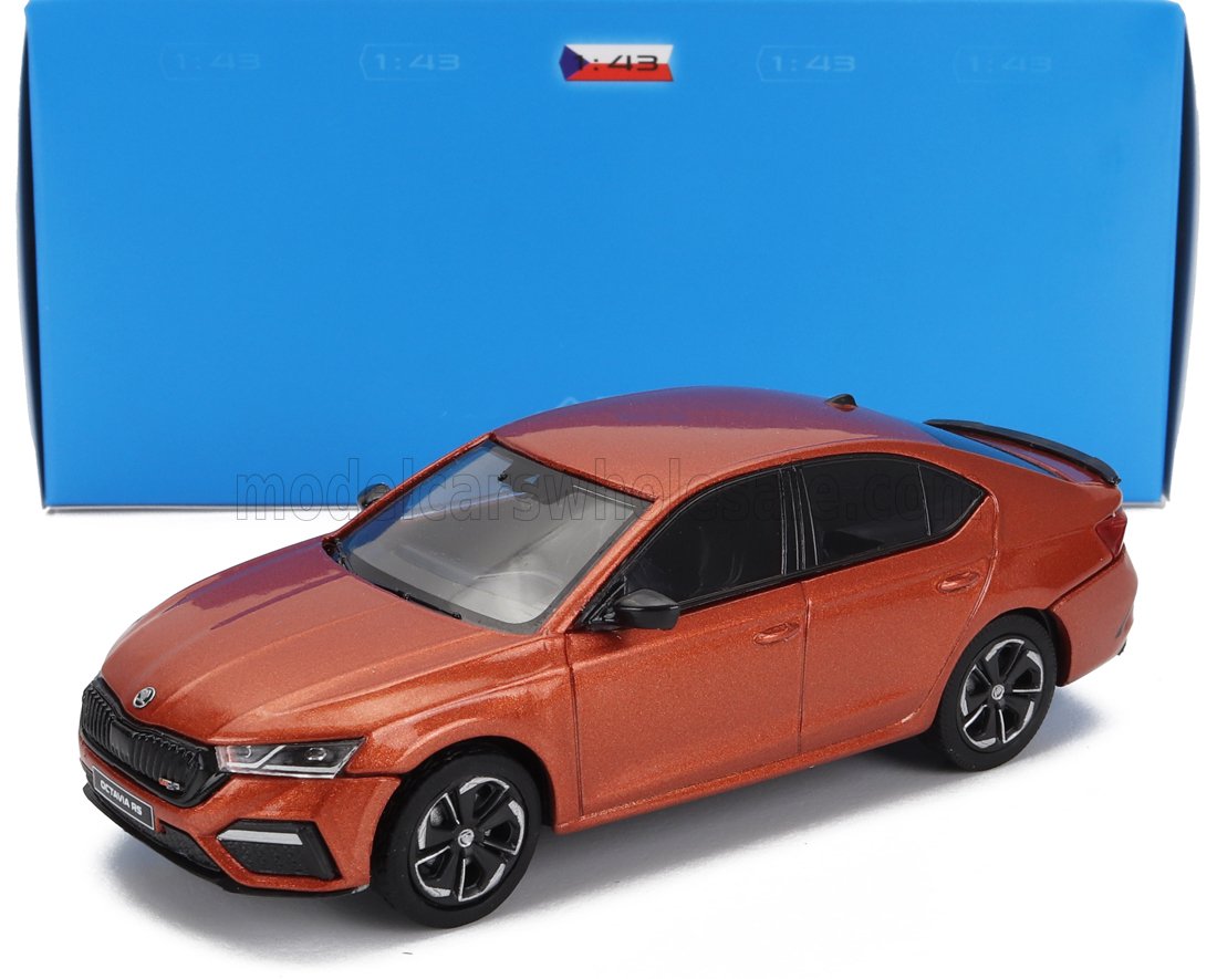1:43 SKODA Octavia Iv Rs (2020), Copper Met - 037JA