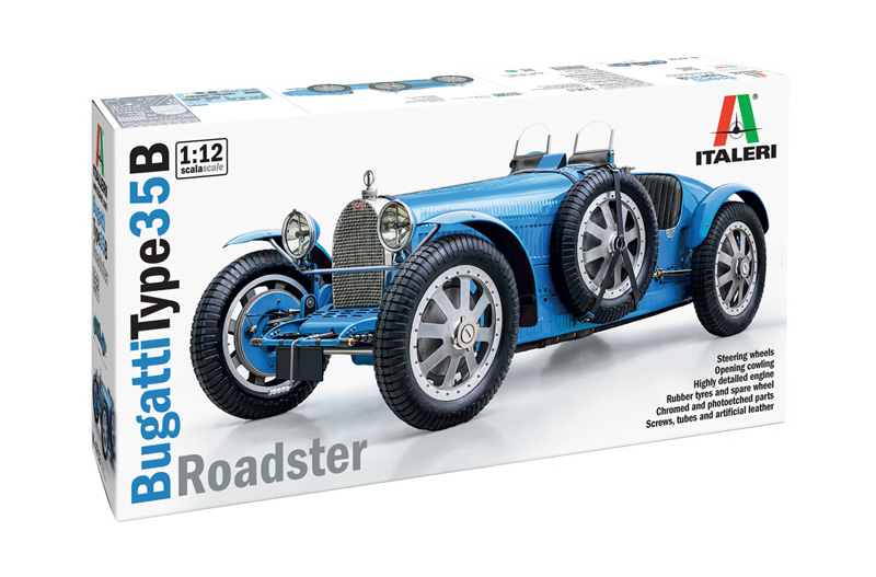 1:12 Сборная модель BUGATTI Type 35b Roadster 1927 - IT4713