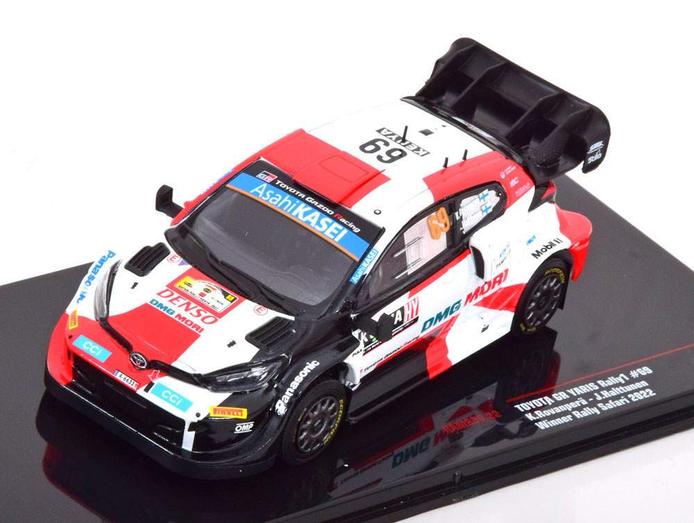 1:43 TOYOTA GR Yaris Rally1 Winner Safari Rally  World Champion, Rovanperä/Halttunen (2022) - MOC332 (101035)