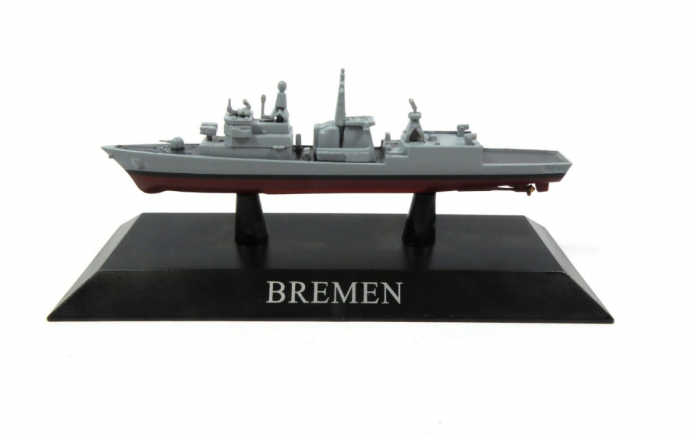 1:1250 Фрегат ВМФ Германии типа Бремен (Bremen) 1982 - BO33