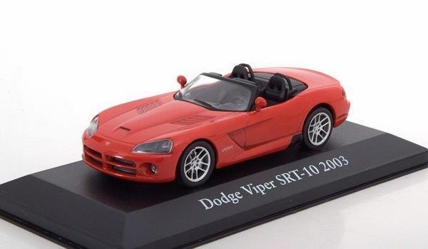 1:43 DODGE Viper SRT-10 2003 Red - 2891015