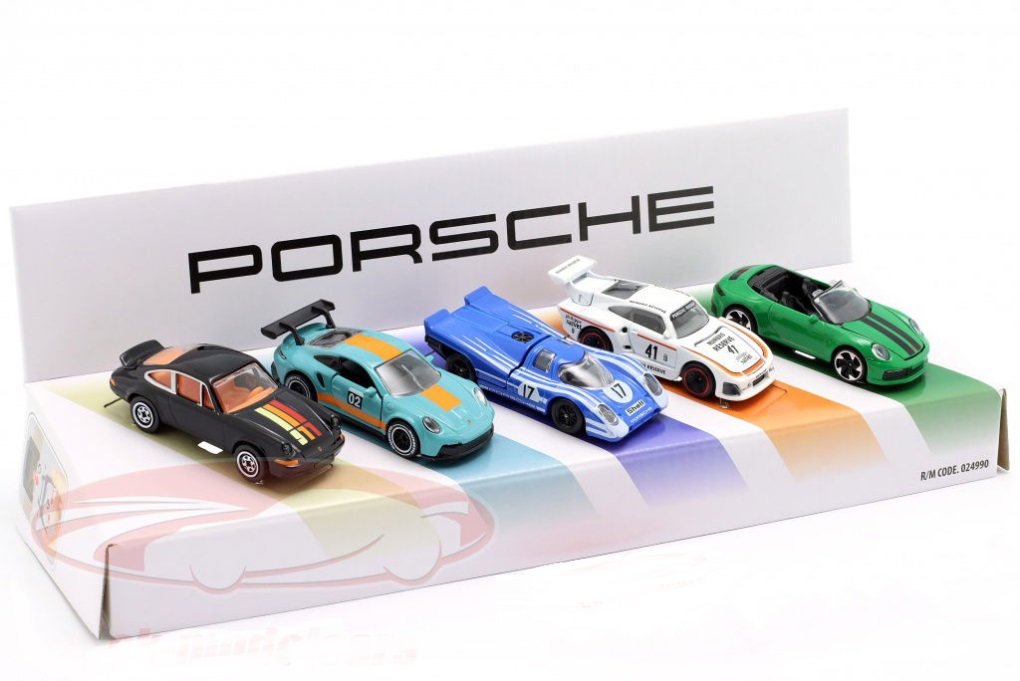 1:64 Набор из 5 моделей PORSCHE - 8502105002