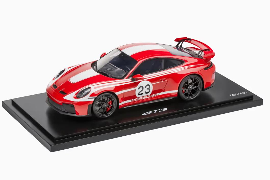 1:18 PORSCHE 911 992-2 GT3 №23 Coupe Salzburg Livery (2025), red/white - WAP02154326GT3