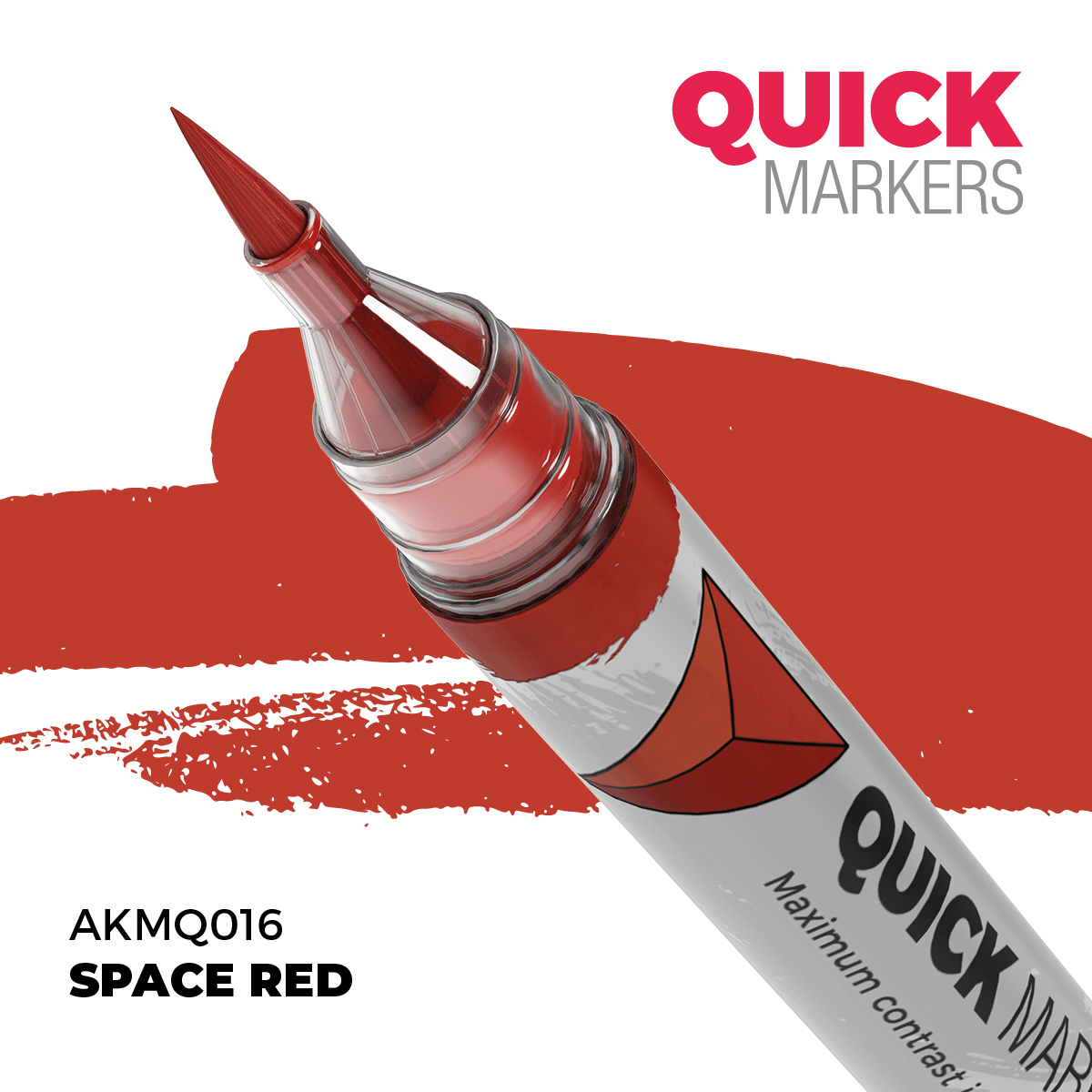 Маркер QUICK MARKER - Космический красный / Space Red - AKMQ016