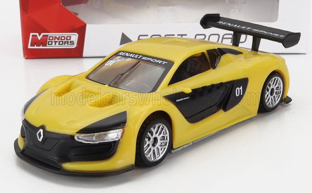 1:43 RENAULT Rs01 N01 (2015), Yellow Black - MM53190-168778