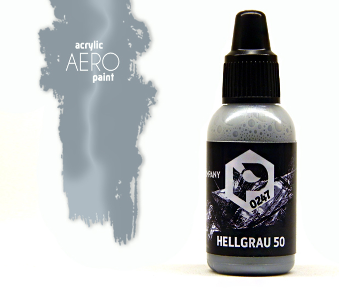 Краска для аэрографии Hellgrau 50 - арт.0247