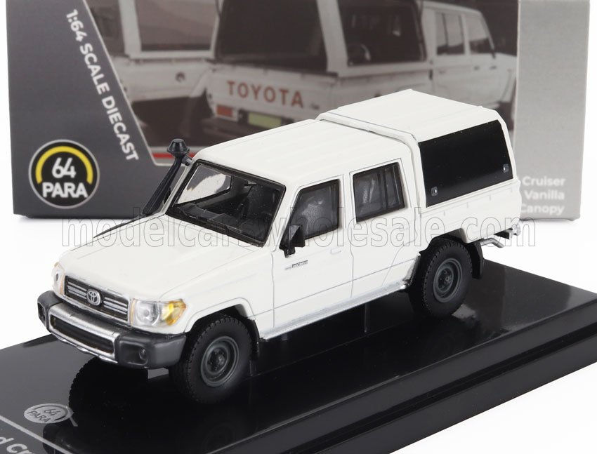 1:64 TOYOTA Land Cruiser Series 70 Lhd Pick-up Closed (2012), White - PA-55684