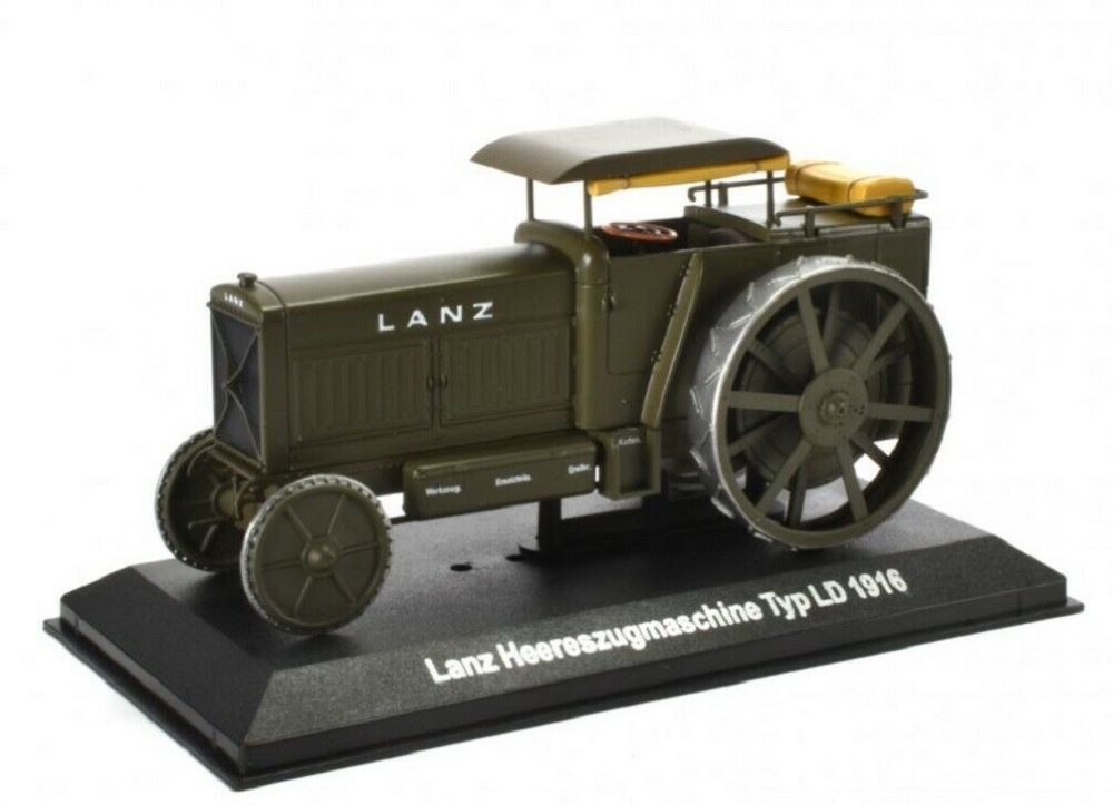 1:43 LANZ Heereszugmaschine Typ LD 1916, green - CX627804