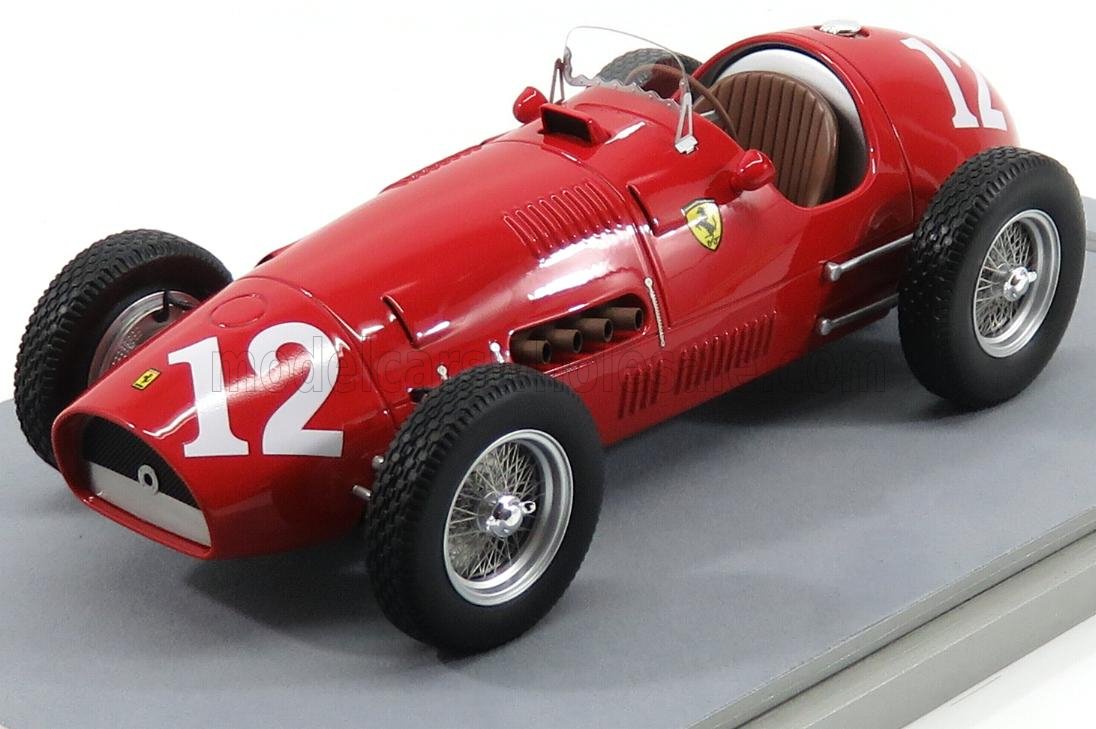1:18 FERRARI F1 500f2  №12 Monza Italy Gp Alberto Ascari (1952) World Champion, Red - TM18-66B