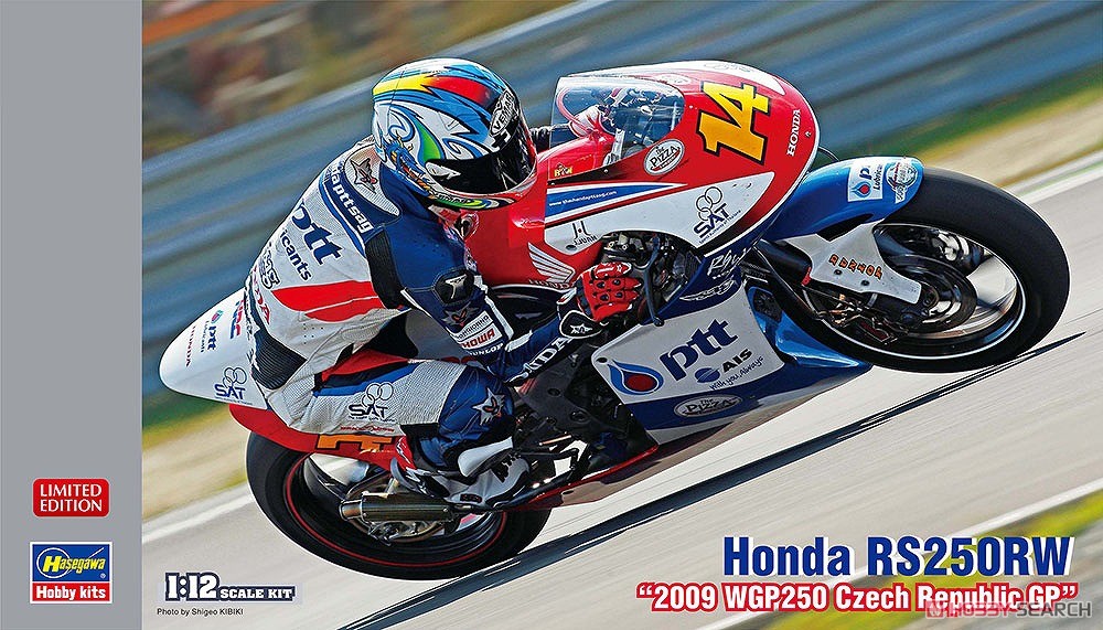 1:12 Сборная модель HONDA Rs250rw Team Scot Racing №14 Wgp 250 Czech Republic Motogp 2009 - 21757