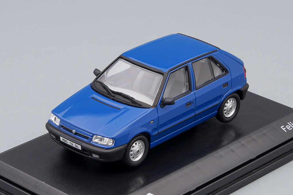 1:43 SKODA Felicia 1994 Modrá Arktická, blue - 709LZ-X1
