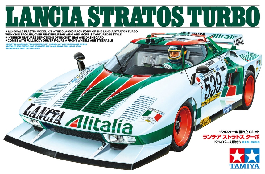 1:24 Сборная модель Lancia Stratos Turbo - 25210