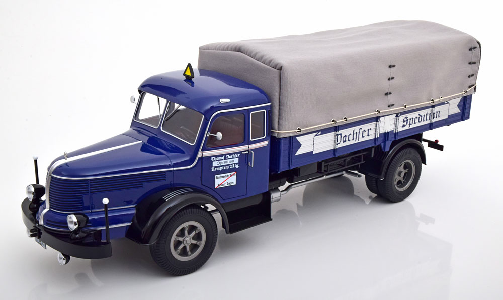 1:18 KRUPP Titan SWL 80 Plane (1950-1954), dunkelblau/schwarz - RK180132