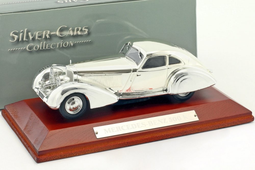 1:43 MERCEDES-BENZ 500K Autobahn-Kurier 1935 Silver - 7687105