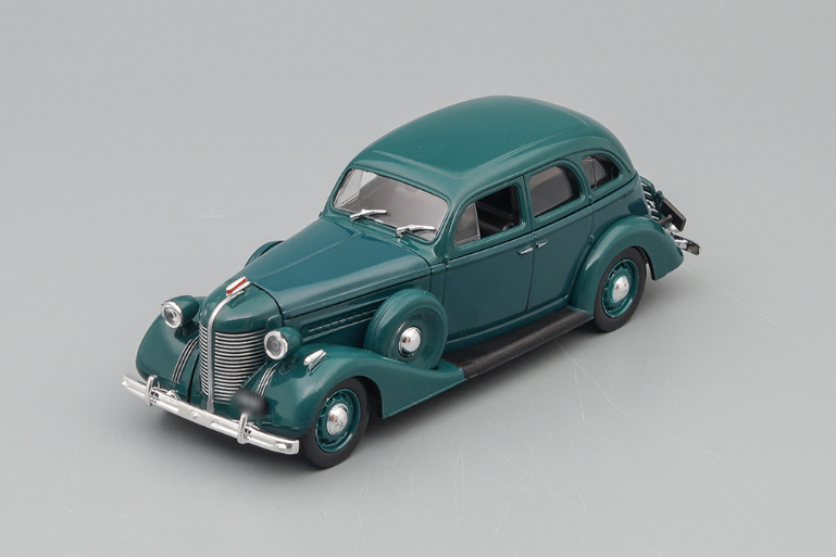 1:43 ЗИС 101 / 101А, Автолегенды СССР 22, изумрудно-зелёный - AL022-X9