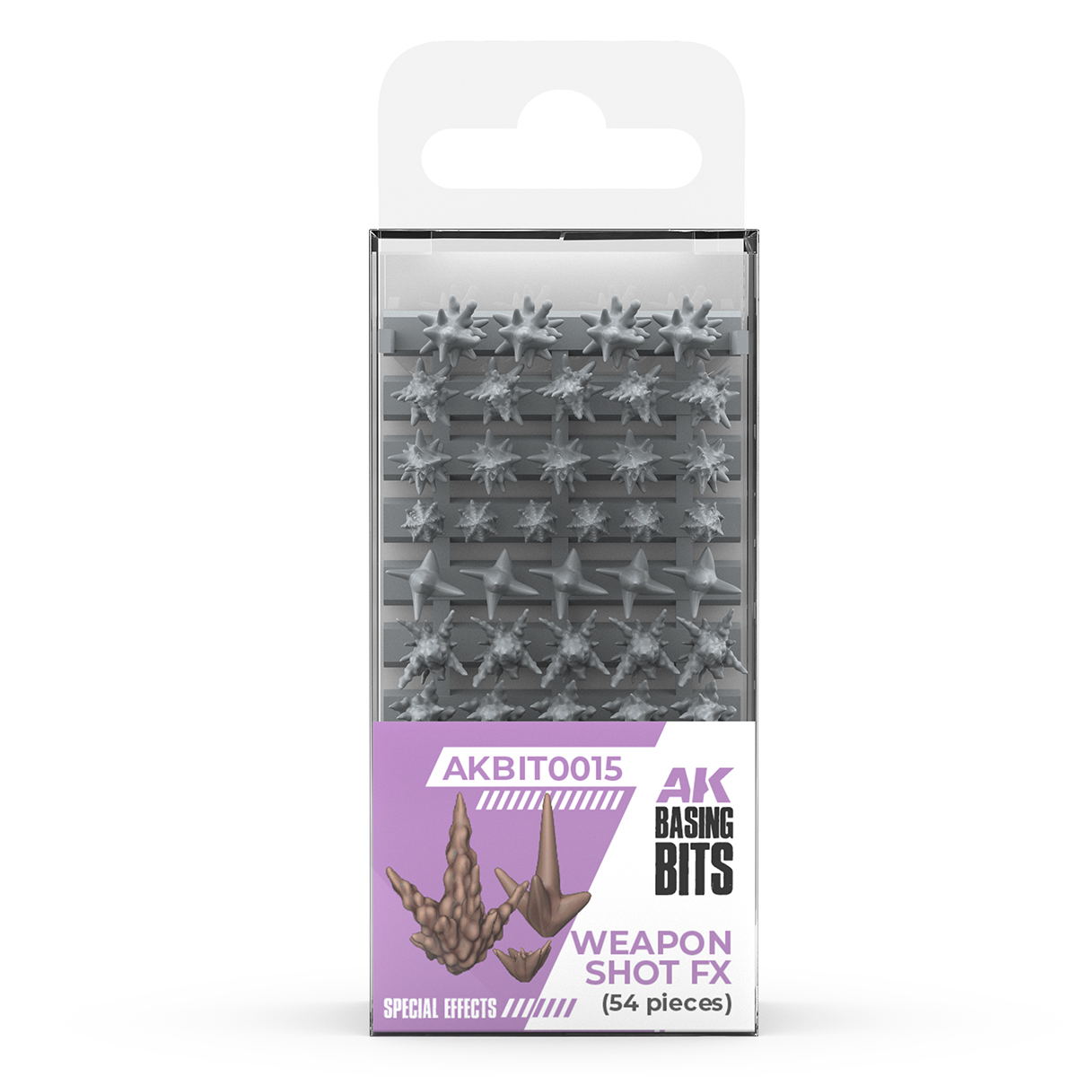 3D-печать BASING BITS Эффект выстрела из оружия / Weapon Shot FX - AKBIT0015