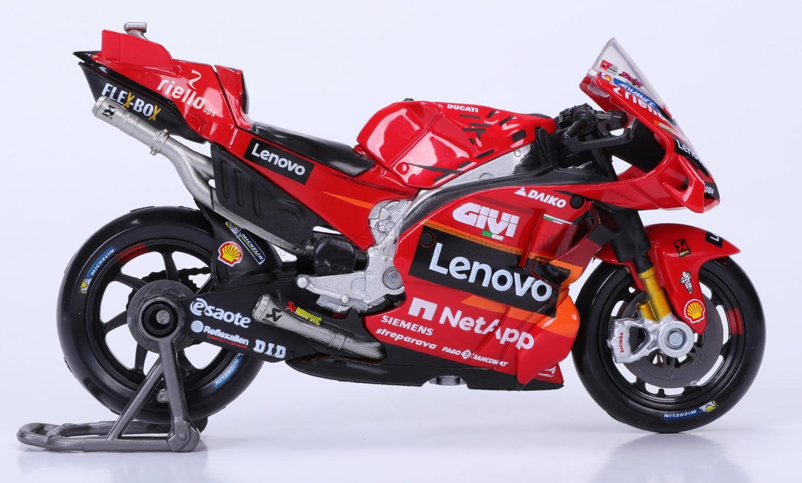 1:18 DUCATI Desmosedici Gp23 Team Lenovo №23 Motogp Season (2023) Enea Bastianini, Red - 36396-34396-BAS