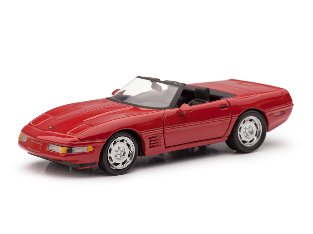 1:43 CHEVROLET Corvette ZR1 Cabrio C4, красный - DC211