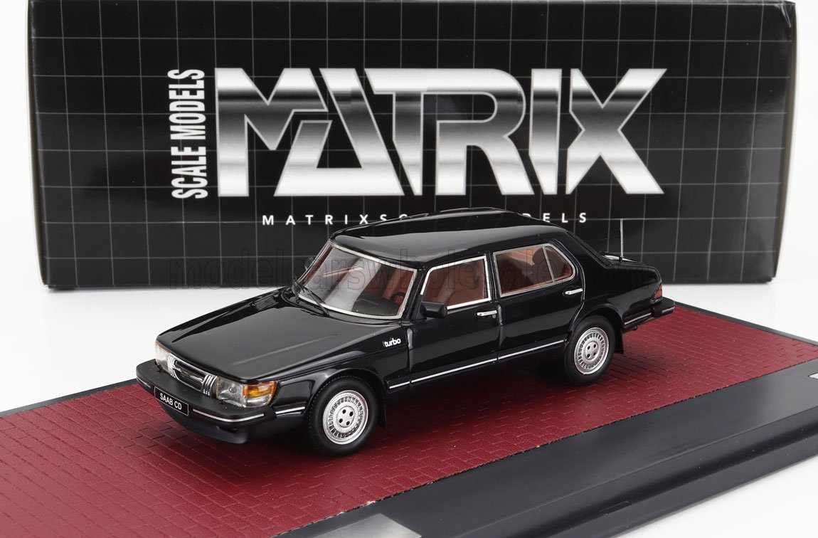 1:43 SAAB 900 Cd Turbo (1986), Black - MX41801-052