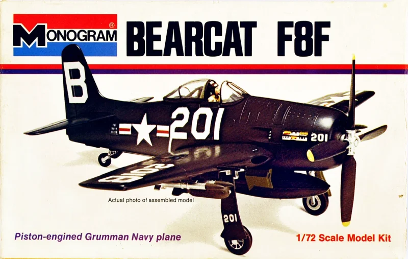 1:72 Сборная модель Bearcat F8F - 6789-X1