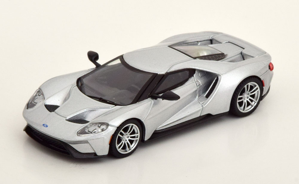 1:64 FORD GT, silver - MGT00340-L